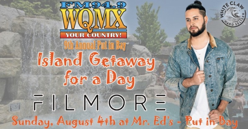 WQMX Island Getaway for a Day at Put in Bay with Filmore